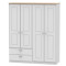 Verona 4 Door 2 Drawer Wardrobe
