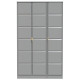 Cubix 3 Door Wardrobe