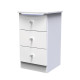 Lotus 3 Drawer Bedside