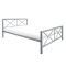 Burlington Silver Metal Bed Frame