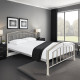 Dawson Chrome Metal Bed Frame
