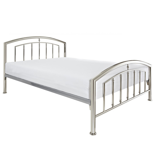 Dawson Chrome Metal Bed Frame