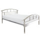 Houston Chrome Metal Bed Frame