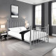 Irving Chrome Metal Bed Frame
