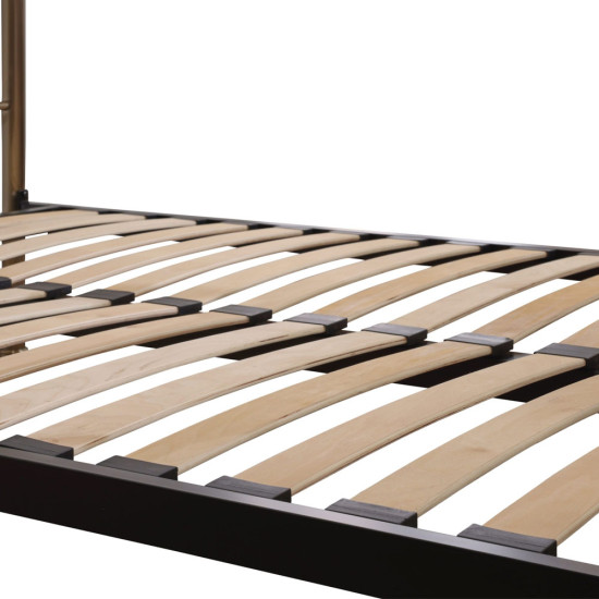 Kennedy Black Metal Bed Frame