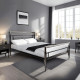 Kennedy Black Metal Bed Frame