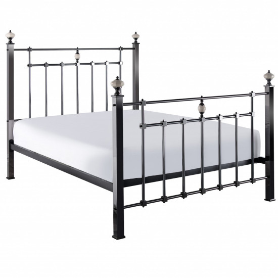 Lincoln Black Metal Bed Frame