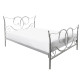 Newton Chrome Metal Bed Frame