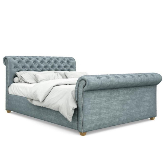 Chesterfield Fabric Bedframe