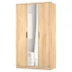Erin Tall 3 Door Mirror Wardrobe