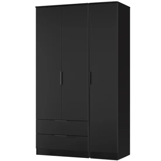 Erin Tall 3 Door 2 Drawer Wardrobe