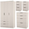 Erin 4 Piece Drawer Bedroom Set - Large