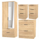 Erin 4 Piece Drawer Bedroom Set