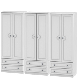 Liberty 6 Door 6 Drawer Wardrobe