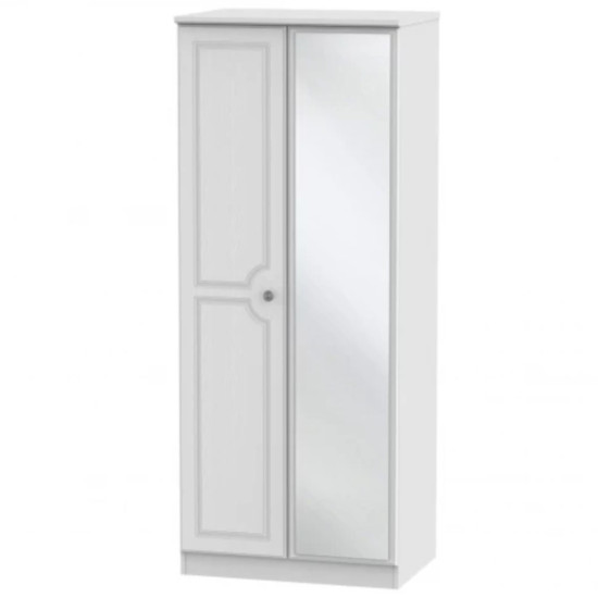 Liberty 2 Door Mirrored Wardrobe