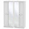 Liberty 4 Door Mirrored Wardrobe