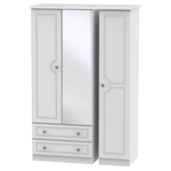 Liberty 3 Door 2 Drawer Mirrored Wardrobe