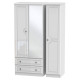 Liberty 3 Door 2 Drawer Mirrored Wardrobe
