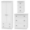 Miami 3 Piece Drawer Bedroom Set
