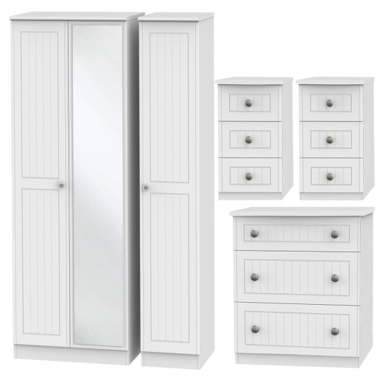 Miami 4 Piece Bedroom Set - Large