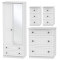 Miami 4 Piece Drawer Bedroom Set