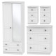 Miami 4 Piece Drawer Bedroom Set