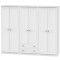 Miami 6 Door 2 Drawer Wardrobe