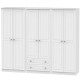 Miami 6 Door 2 Drawer Wardrobe