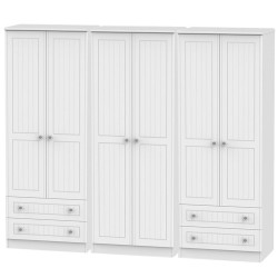 Miami 6 Door 4 Drawer Wardrobe