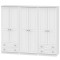 Miami 6 Door 4 Drawer Wardrobe