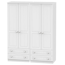Miami 4 Door 4 Drawer Wardrobe