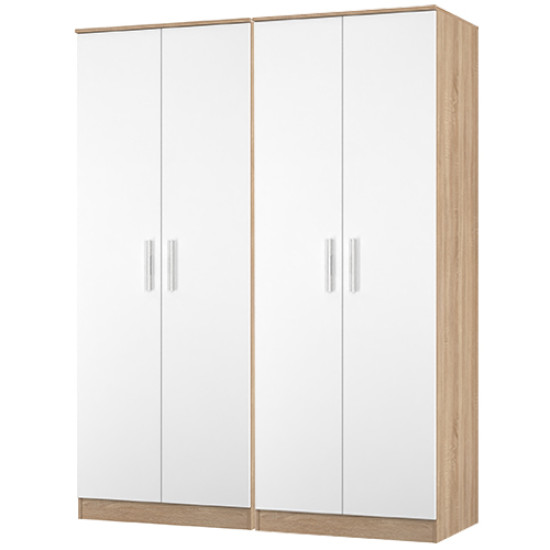 Mono 4 Door Wardrobe