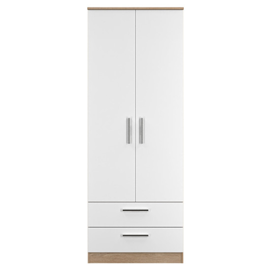 Mono 2 Drawer Wardrobe