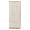 Siena 2 Drawer Wardrobe