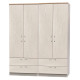 Siena 4 Door 4 Drawer Wardrobe