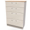 Siena 4 Drawer Deep Chest