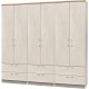 Siena 6 Door 6 Drawer Wardrobe