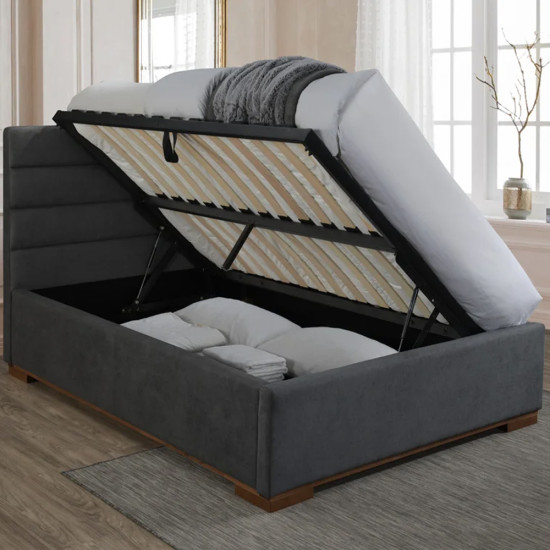 Mayfair Dark Grey Ottoman Bedframe