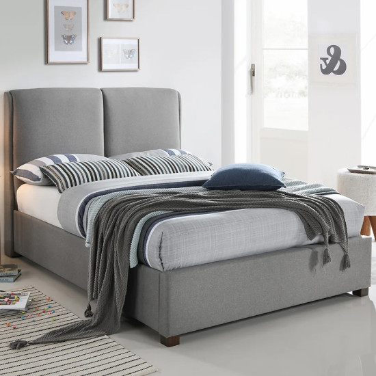 Oakland Light Grey Bedframe
