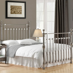 Edward Chrome Metal Bedframe