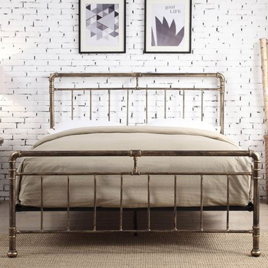 Cilcain Bronze Metal Bedframe