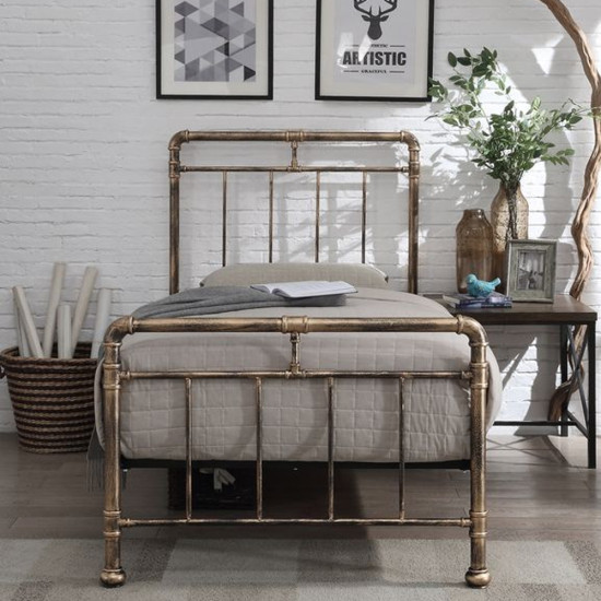 Cilcain Bronze Metal Bedframe