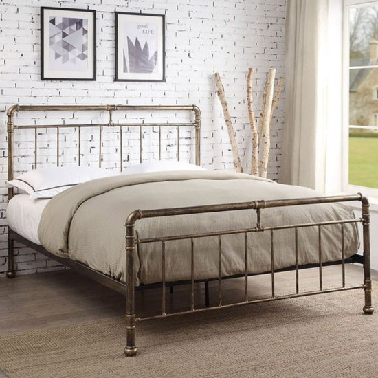 Cilcain Bronze Metal Bedframe