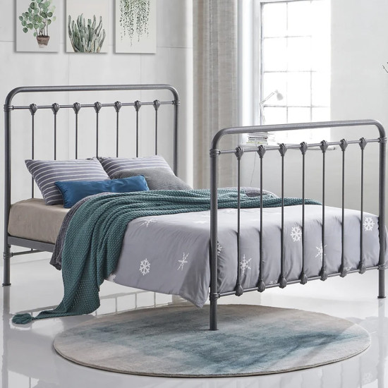 Havana Black Metal Bedframe