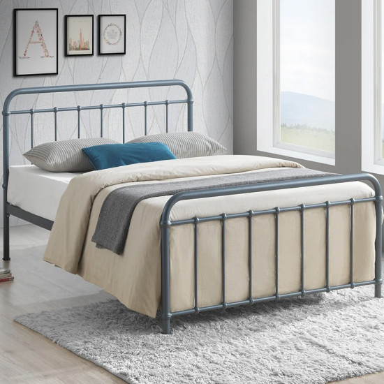 Miami Grey Metal Bedframe