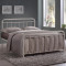 Miami Ivory Metal Bedframe