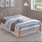 Tetras Silver Metal Bedframe