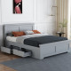 Conway Grey Wooden Bedframe