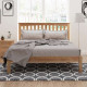 Gladstone Oak Wooden Bedframe