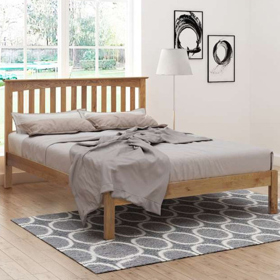 Gladstone Oak Wooden Bedframe